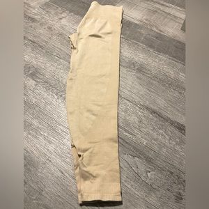 PINK Cream workout pants